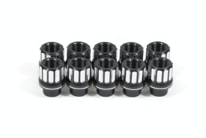 Chevrolet Camaro Lug Nut Kit - BMR Suspension - 14mm x 1.50 RH Shank 12-pt Alum Set of 10 - `10-`24